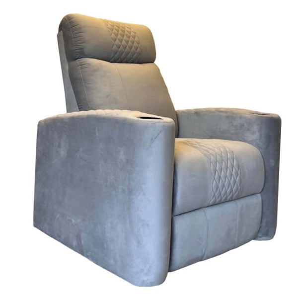 Hunky Motorized Medium Soft Reclining Sofa with Cup Holder