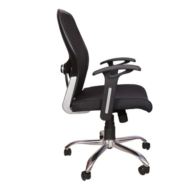 Hunky Matrix Medium Back Revolving Employee Chair With Centre Tilt Mechanism  ( DIY ) | 3 Years Warranty
