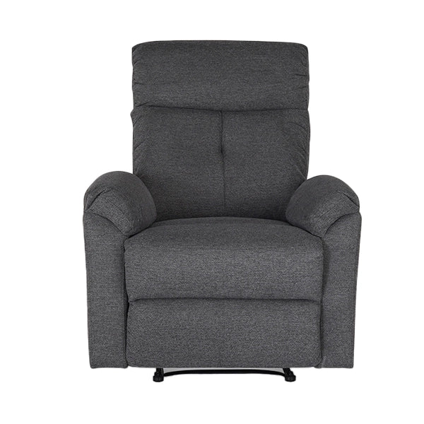 Hunky Stylish Fabric Upholstery 3 Seater Manual Recliner Sofa Set