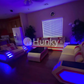 Hunky Modern leatherite Smart Sofa Set With Led Ambient Lights and Storage