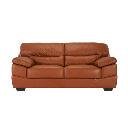 Hunky Modern Leatherette 3 Seater Sofa Set with Cushioned Arms