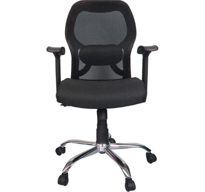 Hunky Matrix Medium Back Revolving Employee Chair With Centre Tilt Mechanism  ( DIY ) | 3 Years Warranty