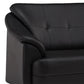 Hunky Modern Premium Fabric 3 Seater Sofa With Wooden Frame and PVC Legs