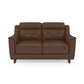 Hunky Modern Luxurious Leatherette 3 Seater Sofa Set With Wooden Frame