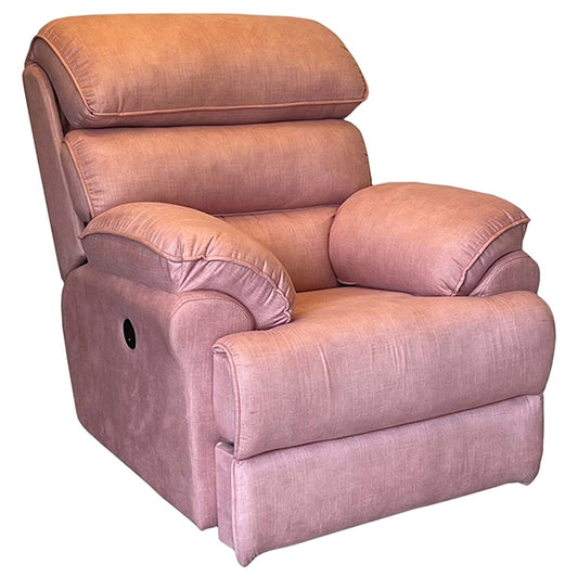 Hunky Soft Cushion Motorized Recliner Sofa with Cushioned Back