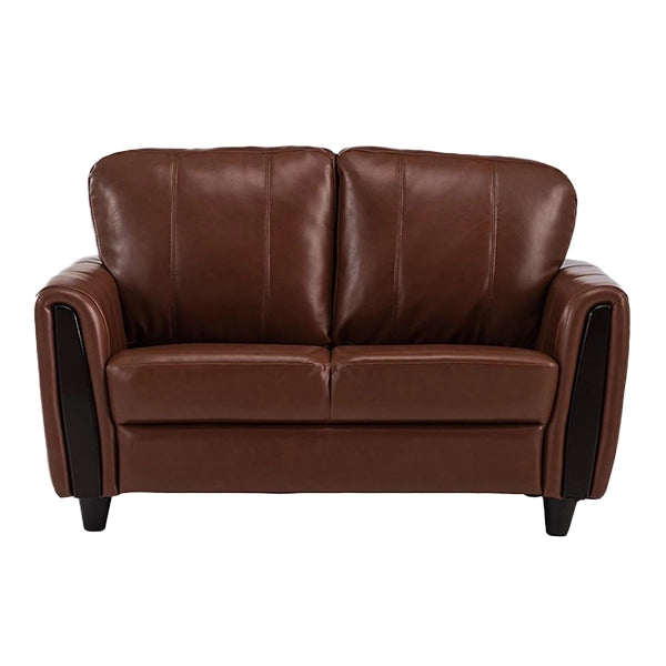 Hunky Premium Leatherette Modern looking 2 Seater Sofa set with PVC Legs