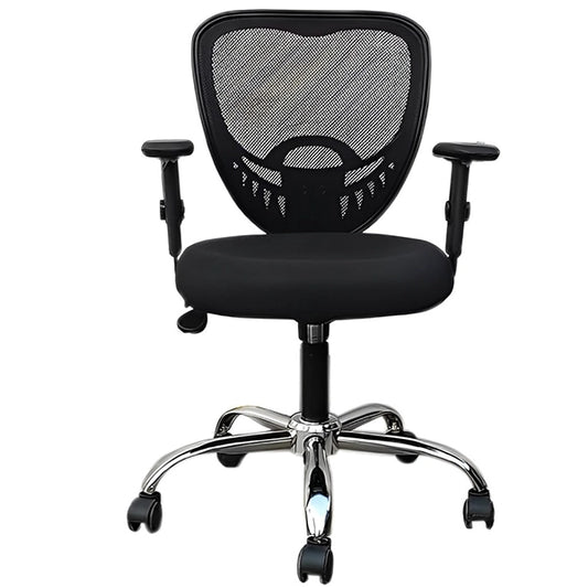 Hunky Low Back Mesh Office Executive Chair with Chrome Base and Mesh