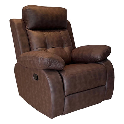 Hunky Soft Cushioned Back Manual Recliner Sofa