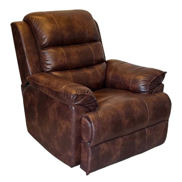 Hunky Medium soft Manual Recliner Sofa with Cushion Back