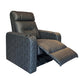 Hunky Zig Zag Pattern Recliner Sofa with Cup Holders