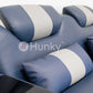 Hunky Modern leatherite Smart Sofa Set With Led Ambient Lights and Storage