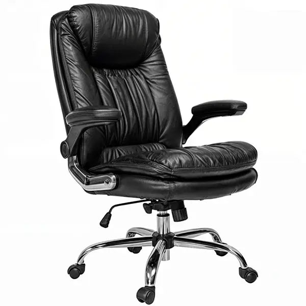 Hunky leatherette High Back Revolving Executive Director Chair with 360 fully Adjustable