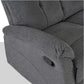 Hunky Stylish Fabric Upholstery 3 Seater Manual Recliner Sofa Set