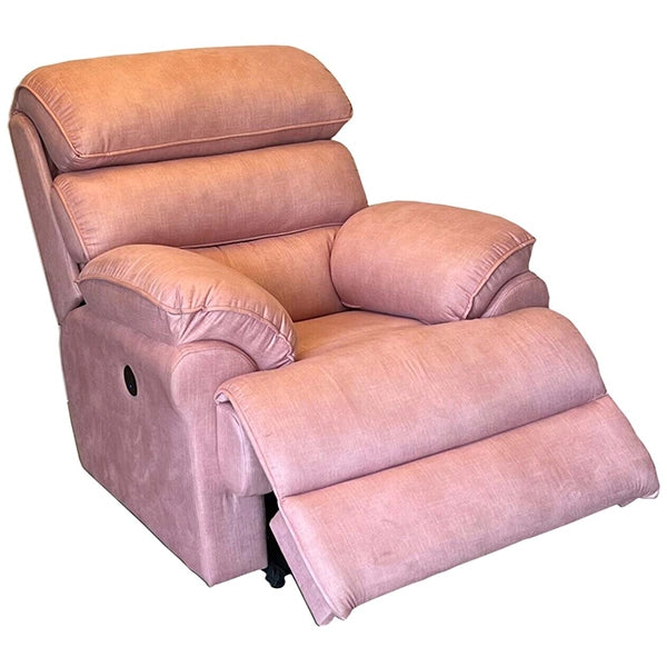 Hunky Soft Cushion Motorized Recliner Sofa with Cushioned Back