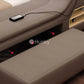 Hunky Modern Multifunctional Futuristic Smart Bed with Built-in Massage Chair and Storage