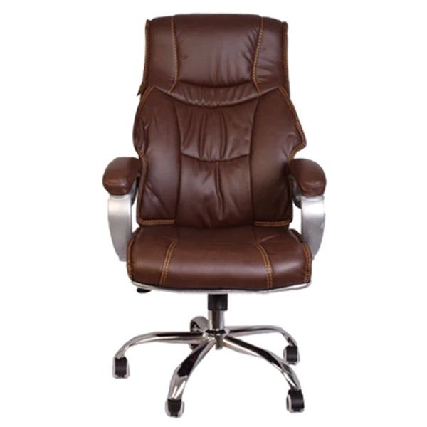 Hunky Revolving High Back Director Chair With Padded Armrest