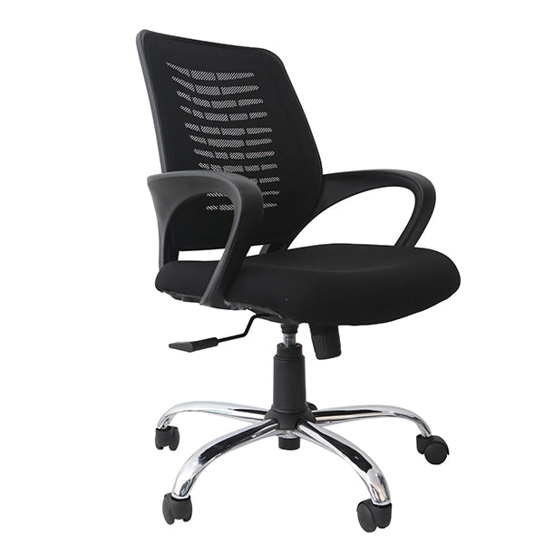 Hunky Ergonomic Low Back Mesh Office Executive Chair with Chrome Base