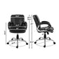 Hunky Ergonomically Designed Medium Back Boss Chair with Fixed Armrest and Adjustable Height