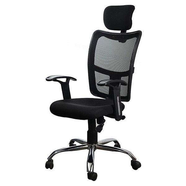 Hunky High Back Mesh Office Employee Chair with Adjustable headrest and Armrest