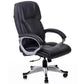 Hunky leatherette High Back Ergonomic Boss Chair with Fixed Armrest