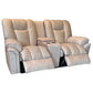 Hunky 2 Seater Velvet Touch Electric Recliner Sofa with Cup Holder