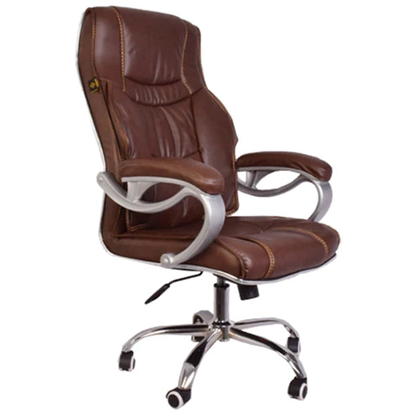 Hunky Revolving High Back Director Chair With Padded Armrest