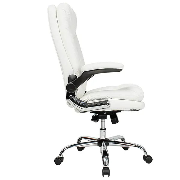 Hunky Ergonomic Premium Leatherette High Back Office Chair with Heavy Metal Base