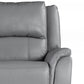 Hunky Premium Leatherette 3 Seater Reclining Sofa Set with infinite Locking Position and USB Port