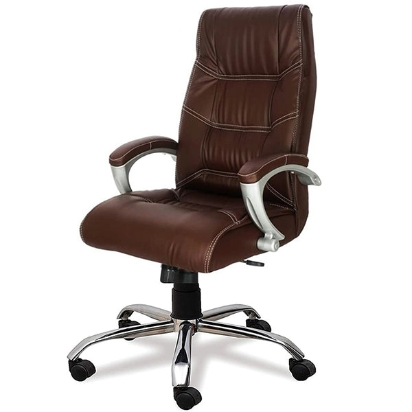 Hunky High Back Revolving Boss Chair with tilt Mechanism and 3 years Warranty