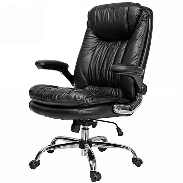 Hunky leatherette High Back Revolving Executive Director Chair with 360 fully Adjustable