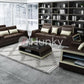 Hunky Smart Sofa Set With Modern Leatherite Design and Side Storage