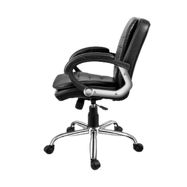 Hunky High Back Ergonomically Designed Revolving Boss Chair with Height Adjustment