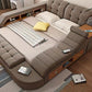 Hunky Futuristic Multifunctional Smart Bed With Massage Chair and Speakers