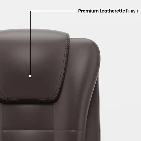 Hunky Premium ergonomic Leatherette office Director Chair with Footrest