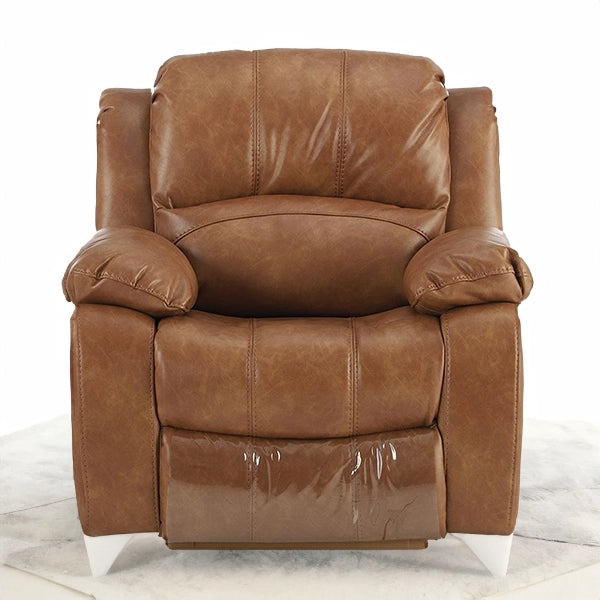 Hunky Premium Nappa Aire leather Manual Recliner Sofa Set