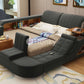 Hunky Multifunction Ultimate Smart Bed With Built-in Massage Chair, Speakers and Storage