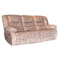 Hunky Velvet Touch Manual Recliner Sofa Set