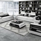 Hunky Smart Sofa Set With Modern Leatherite Design and Side Storage