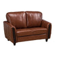Hunky Premium Leatherette Modern looking 2 Seater Sofa set with PVC Legs