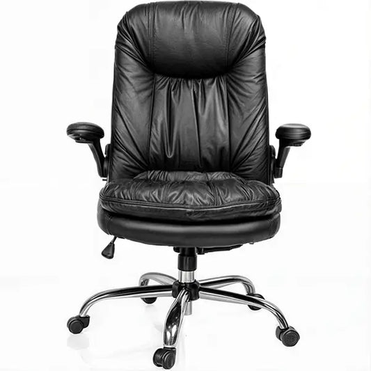 Hunky leatherette High Back Revolving Executive Director Chair with 360 fully Adjustable