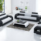 Hunky Premium Leatherite Smart Modern Sofa Set