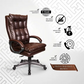 Hunky High Back Revolving office Executive Chair with Lumbar Support