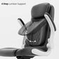 Hunky High Back Ergonomic office Executive Chair with Flip Up Armrest and 4 stage Lumbar Support