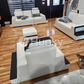 Hunky Smart Sofa Set With Modern Leatherite Design and Side Storage