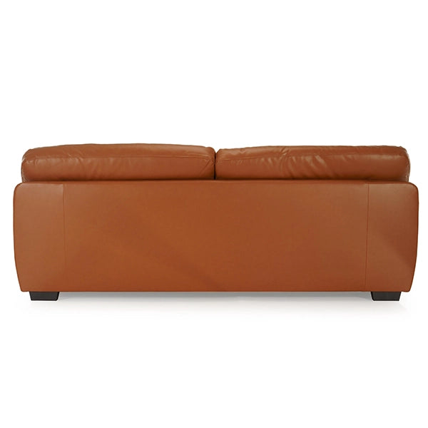 Hunky Modern Leatherette 3 Seater Sofa Set with Cushioned Arms