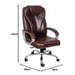 Hunky High Back leatherette Ergonomically Designed Boss Chair with Adjustable height and Armrest  comes with 3 years of warranty
