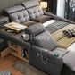 Hunky King Size Multifunctional Smart Bed with Massage Chair and Air Purifiers