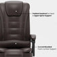 Hunky Premium ergonomic Leatherette office Director Chair with Footrest