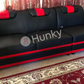 Hunky Modern leatherite Smart Sofa Set With Led Ambient Lights and Storage